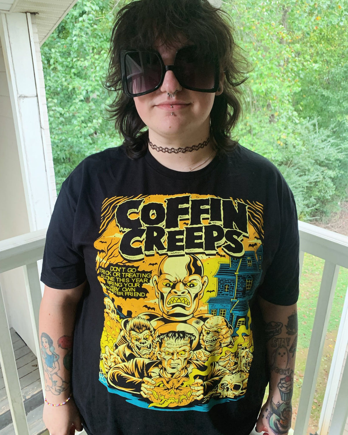 Coffin Creeps Trick Or Treat Shirt